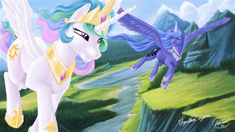 My Little Pony Friendship Is Magic Princess Celestia And Lunas Parents