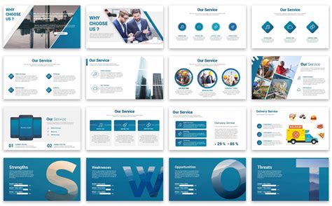 Business Graph Presentation Powerpoint Template Powerpoint