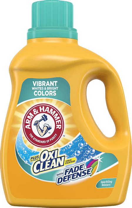 Arm And Hammer Plus Oxiclean With Fade Defense Sparkling Waters Anti