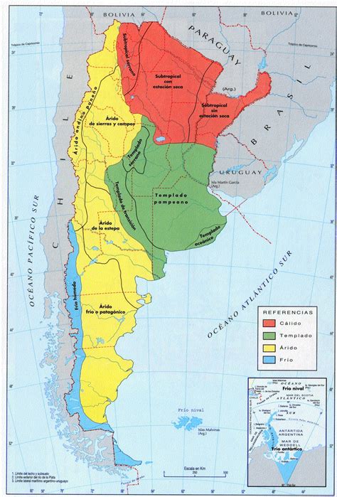 Argentina Mapa Del Clima