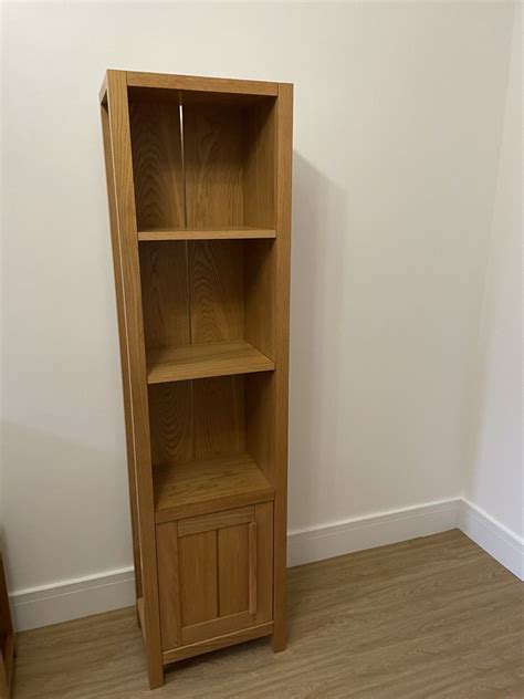 Marks And Spencer Sonoma Oak Narrow Bookcase Lovely Cond Collection From