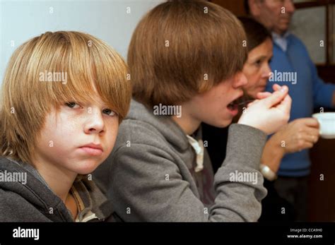 Young German Boys Stock Photo Alamy
