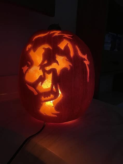 My Scar Pumpkin Carving Rhalloween