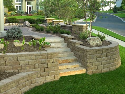 Lovely Landscape Retaining Wall Blocks Ideas About Retaining