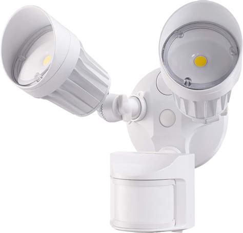 20w Dual Head Motion Activated Led Outdoor Security Light Photo Sensor