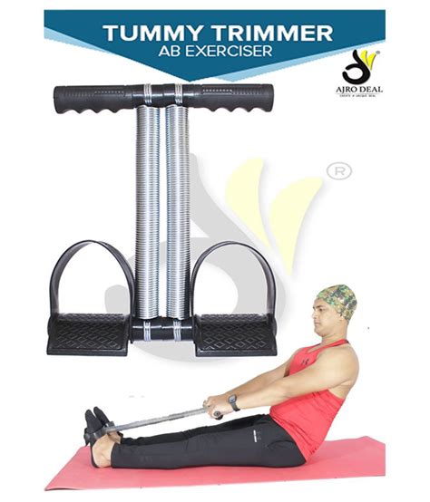 Tummy Trimmer Ab Exerciser Best Stainless Steel Tummy Trimmer For Absdouble Spring Buy Online