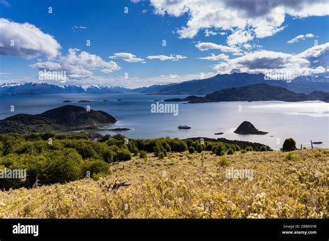 Chile Patagonia Wulaia Bay Stock Photo Alamy