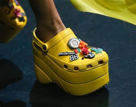 Balenciaga Brings Back Fashions Ugliest Shoe The Croc Fib