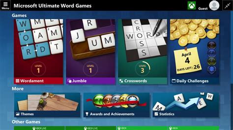 Microsoft Ultimate Word Games Now Available On Windows 10