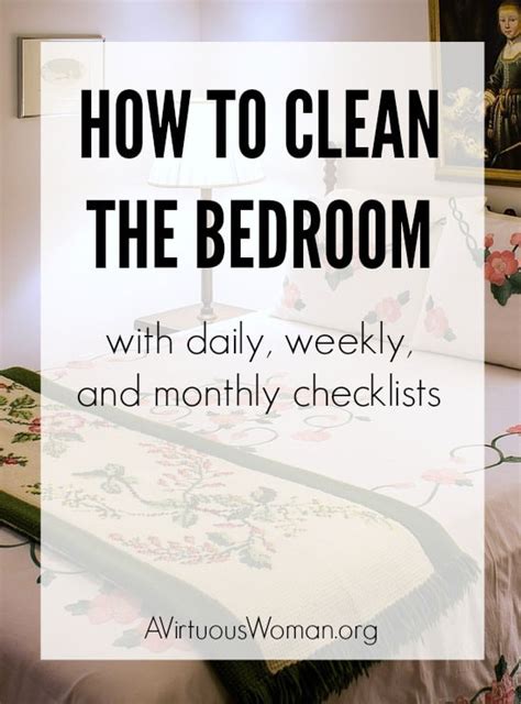 Finally, change the bed linens. How to Clean the Bedroom
