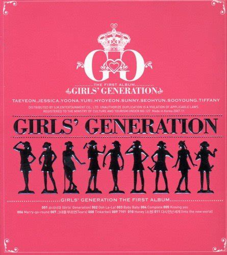 Girls Generation Girls Generation Album Girls Generation