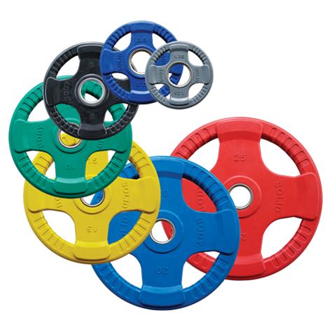 Body Solid Colored Rubber 4 Grip Olympic Plates Orck Body Solid Europe