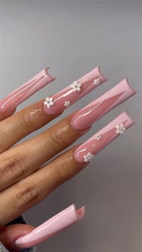 460 Pink Nails Idéer I 2022 Naglar Vackra Naglar Sommarnaglar Rosa