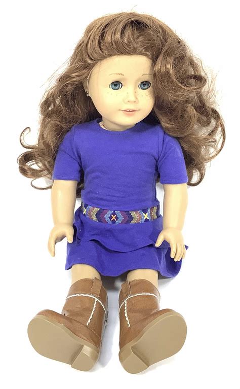 Lot American Girl Saige 2013 Doll Of The Year