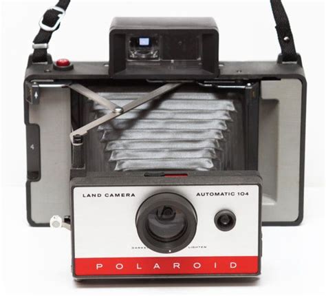 Vintage Polaroid 104 Automatic Instant Film Folding Land Etsy