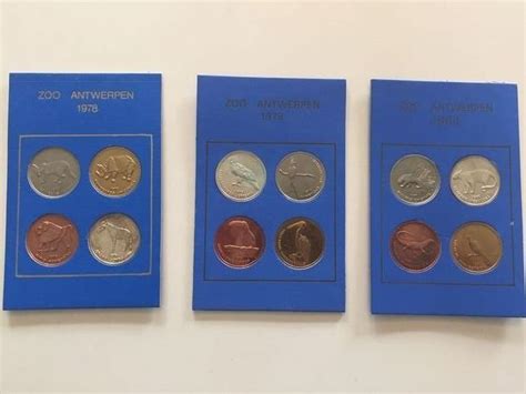 Belgium Three Sets Of Entry Coins 1978 1979 And 1980 To Catawiki