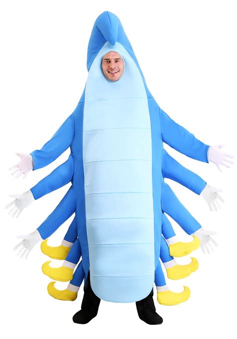 Blue Caterpillar Adult Costume Alice In Wonderland Halloween Costume