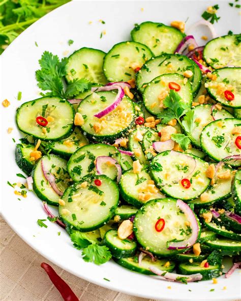 Thai Cucumber Salad Jo Cooks