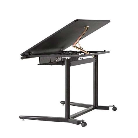 Adjusting it according to your kid's requirements is. Black Wood Metal Adjustable Drafting Desk CO668 | Executive