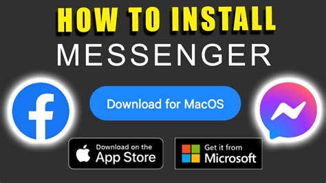 How To Install Facebook Messenger On Mac Overview Screenshare Youtube