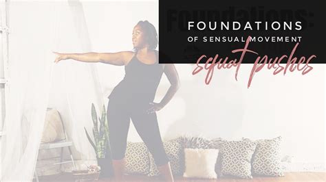 Sensual Yogafoundations Series Side Squat Pushes Youtube