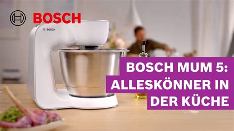 Bosch MUM 5 eine Küchenmaschine viele Möglichkeiten