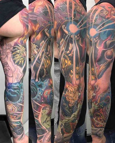 The biggest gallery of dragon ball z tattoos and sleeves, with a great character selection from goku to shenron and even the dragon balls themselves. The Very Best Dragon Ball Z Tattoos | Tatuajes dragones, Tatuajes molones, Tatuajes goku