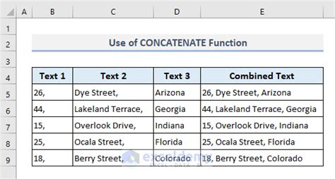 How To Combine Multiple Columns Into One Column In Excel ExcelDemy