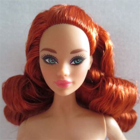 New 2022 Barbie Christmas Holiday Doll ~ Red Hair Redhead Model Muse