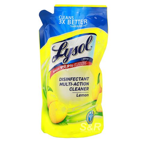 Lysol Lemon Disinfectant Multi Action Cleaner ML
