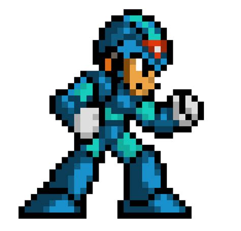 Megaman X Sprite Pixel Art Maker