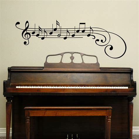 Treble Clef And Notes Wall Quotes Wall Art Decal