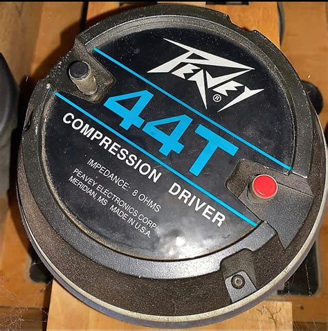 Peavey 44t 4 High Frequency Compression Driver Reverb