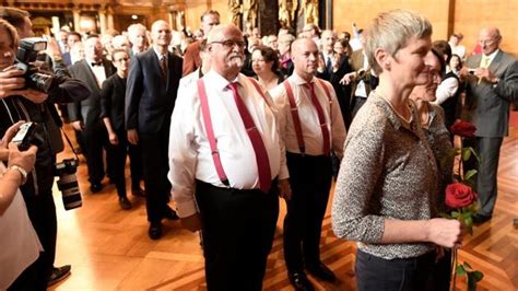 Photos Germany Ushers In First Gay Marriage Under New Same Sex Laws