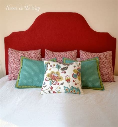 Diy Fabric Covered Headboard By Diycraftstoday Fabric Covered