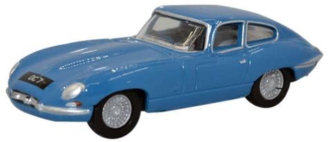 Oxford Diecast 76etyp010 1 76 Oo Scale Jaguar E Type Coupe Bluebird Blue