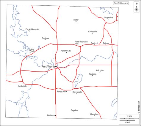 Tarrant County Appraisal District Map World Map