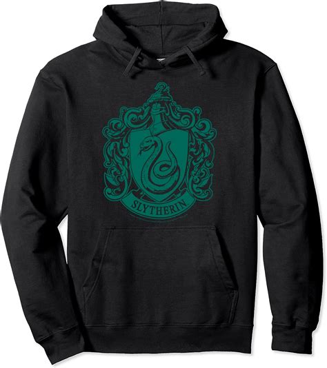 Harry Potter Slytherin Simple House Crest Pullover Hoodie