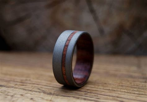 Stainless Steel Wood Inlay Ring 940x652 