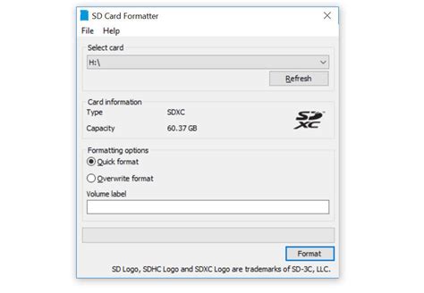 100% safe and secure.it is strongly recommended to use the sd memory card formatter to format sd/sdhc/sdxc cards. How to Format an SD Card when Windows won't do it - Tech Advisor