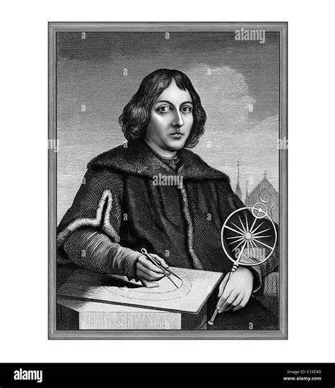 Nicolaus Copernicus 1473 1543 Polish Astronomer Illustration From An