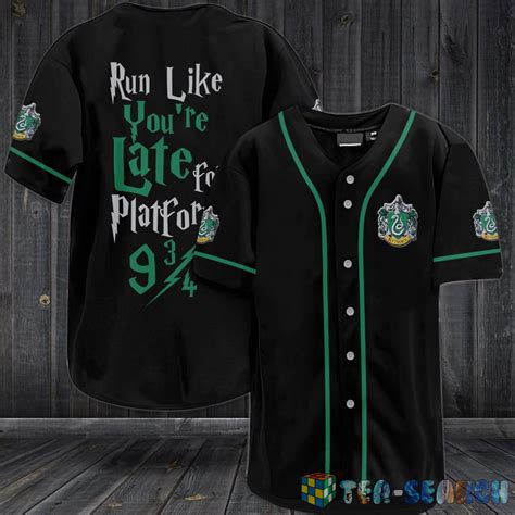 Official Harry Potter Slytherin Baseball Jersey Hothot 290122