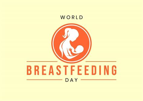 World Breastfeeding Week 26543033 Vector Art At Vecteezy