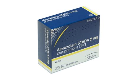 Alprazolam Stada Efg Mg Comprimidos Farmac Uticos