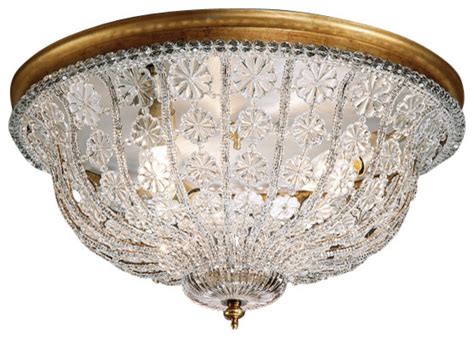 Inviting Home Inc Crystal Ceiling Light Large Flush Mount Ceiling
