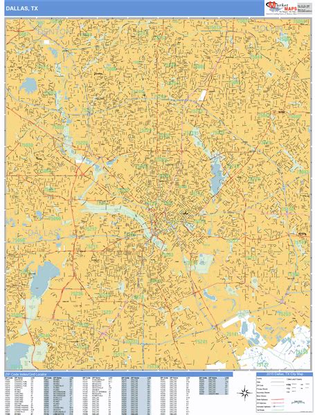 Dallas Zip Code Map Printable Printable Maps Images