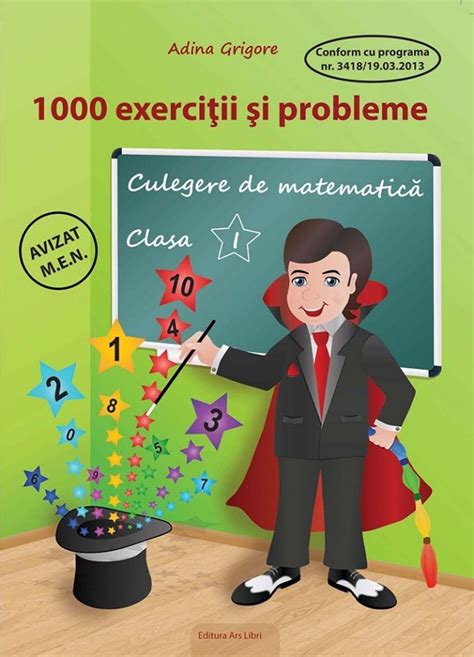 1000 De Exerciții și Probleme Clasa I Culegere De Matematică