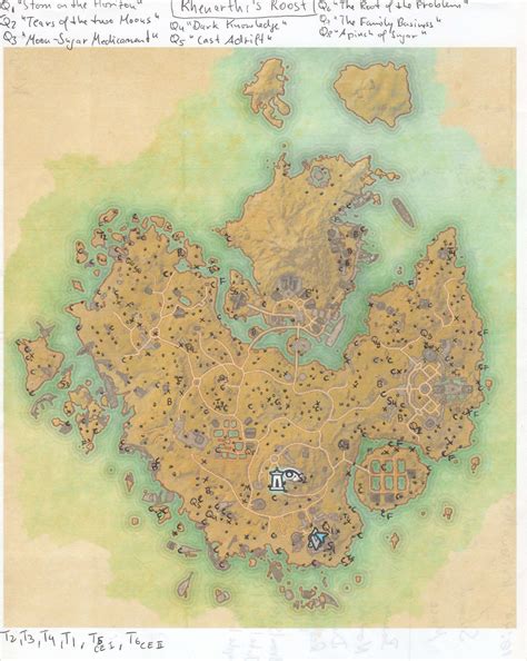 Khenarthis Roost Treasure Map 4 Maps For You