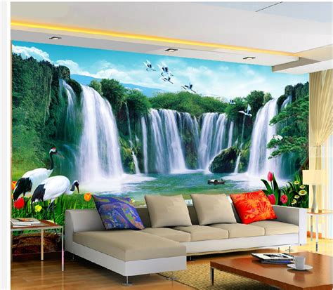 3d Wallpaper Mural Decor Photo Landscape Background Wall Custom Any