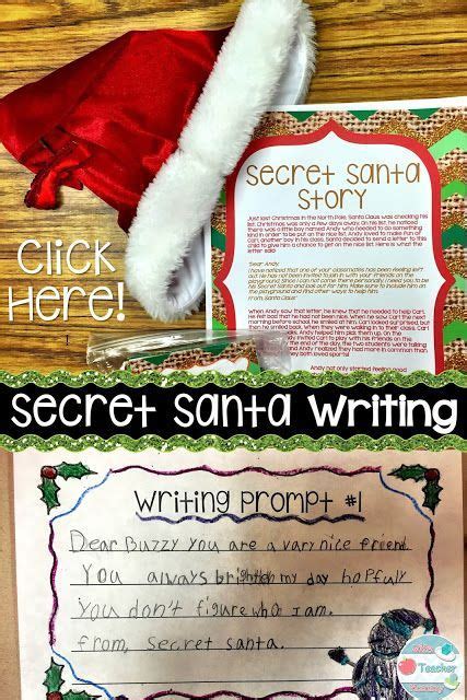Secret Santa Letter Ideas A Christmas Service Learning Activity To